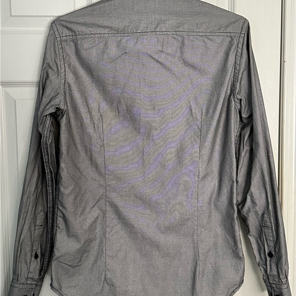 G-Star Raw Shirt Men M Grey Slim Dress Shirt - Picture 2 of 5